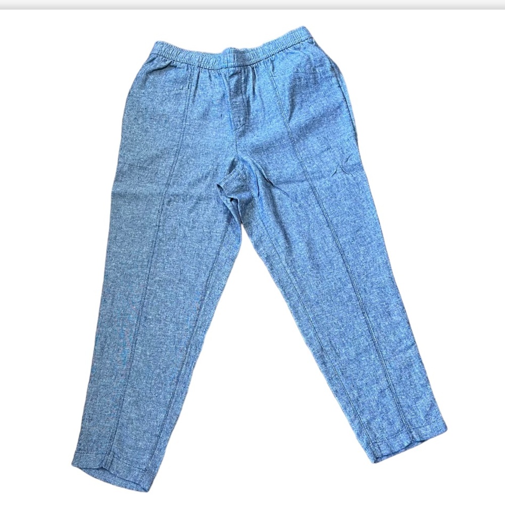 Old Navy Chambray Crop High Rise